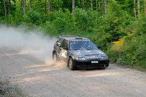 Nick Lyle / Kevin Dobrowolski Honda Civic Si on SS5, Chainsaw Junction.