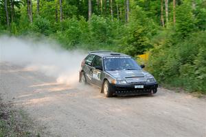 Nick Lyle / Kevin Dobrowolski Honda Civic Si on SS5, Chainsaw Junction.