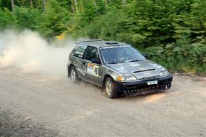 Nick Lyle / Kevin Dobrowolski Honda Civic Si on SS5, Chainsaw Junction.