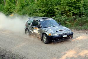 Nick Lyle / Kevin Dobrowolski Honda Civic Si on SS5, Chainsaw Junction.