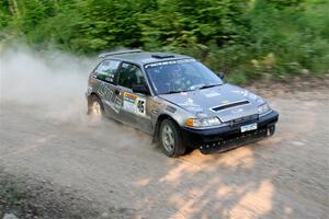 Nick Lyle / Kevin Dobrowolski Honda Civic Si on SS5, Chainsaw Junction.