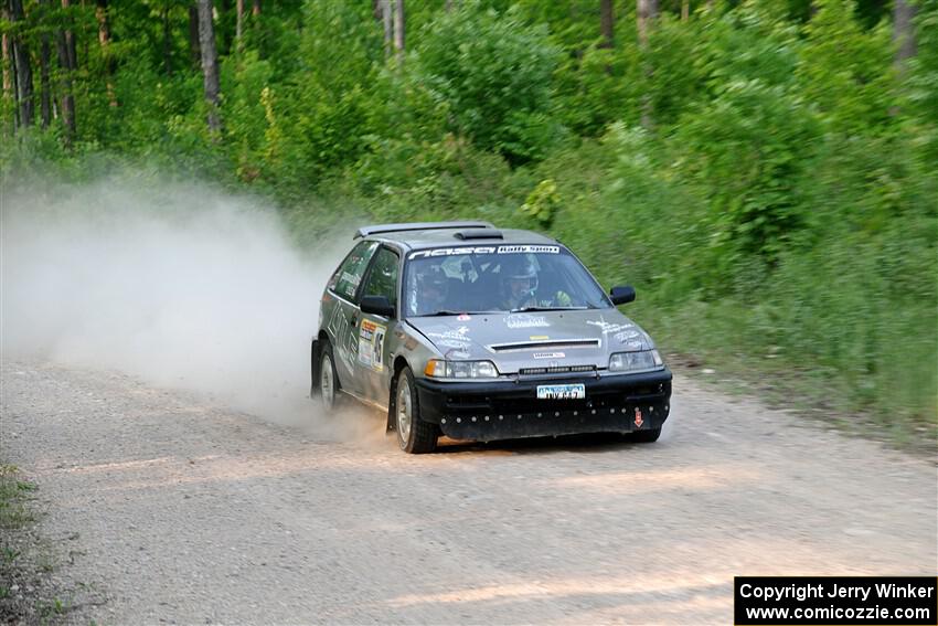 Nick Lyle / Kevin Dobrowolski Honda Civic Si on SS5, Chainsaw Junction.