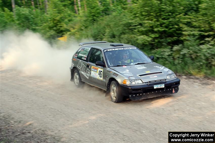 Nick Lyle / Kevin Dobrowolski Honda Civic Si on SS5, Chainsaw Junction.