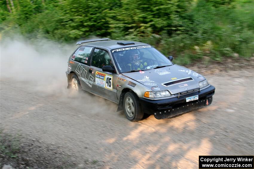 Nick Lyle / Kevin Dobrowolski Honda Civic Si on SS5, Chainsaw Junction.