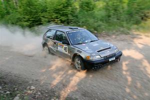 Nick Lyle / Kevin Dobrowolski Honda Civic Si on SS5, Chainsaw Junction.