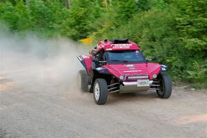 Sebastian Gomez Abero / Michelle Rogers Rage Comet R200T on SS5, Chainsaw Junction.