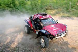 Sebastian Gomez Abero / Michelle Rogers Rage Comet R200T on SS5, Chainsaw Junction.