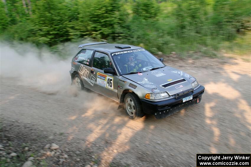 Nick Lyle / Kevin Dobrowolski Honda Civic Si on SS5, Chainsaw Junction.