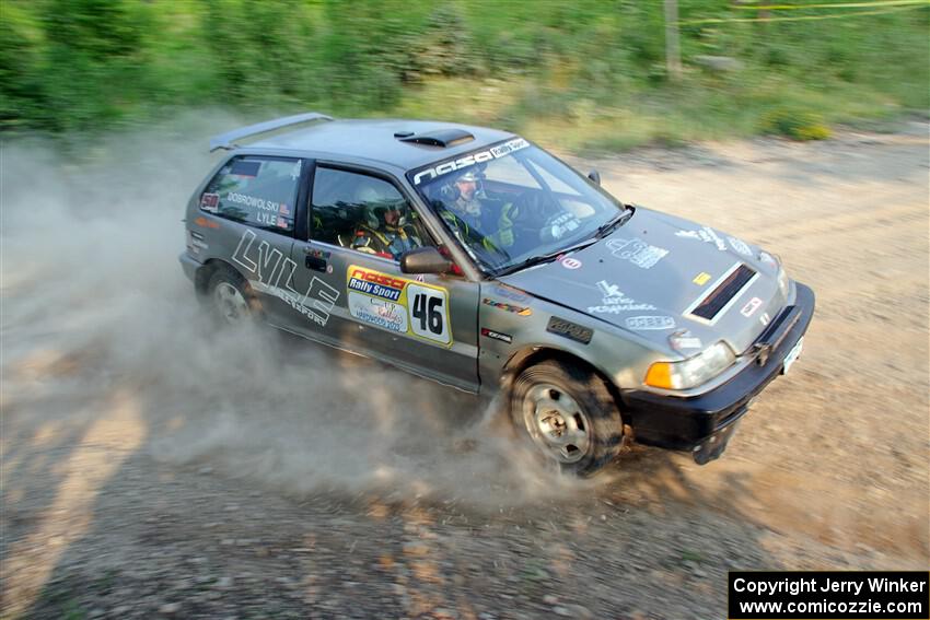 Nick Lyle / Kevin Dobrowolski Honda Civic Si on SS5, Chainsaw Junction.