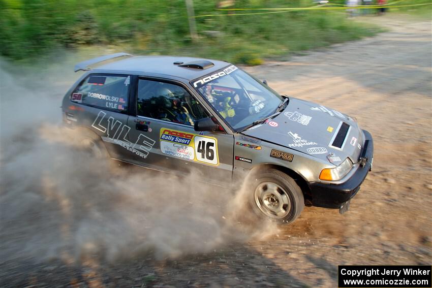 Nick Lyle / Kevin Dobrowolski Honda Civic Si on SS5, Chainsaw Junction.