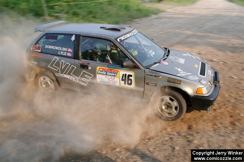 Nick Lyle / Kevin Dobrowolski Honda Civic Si on SS5, Chainsaw Junction.