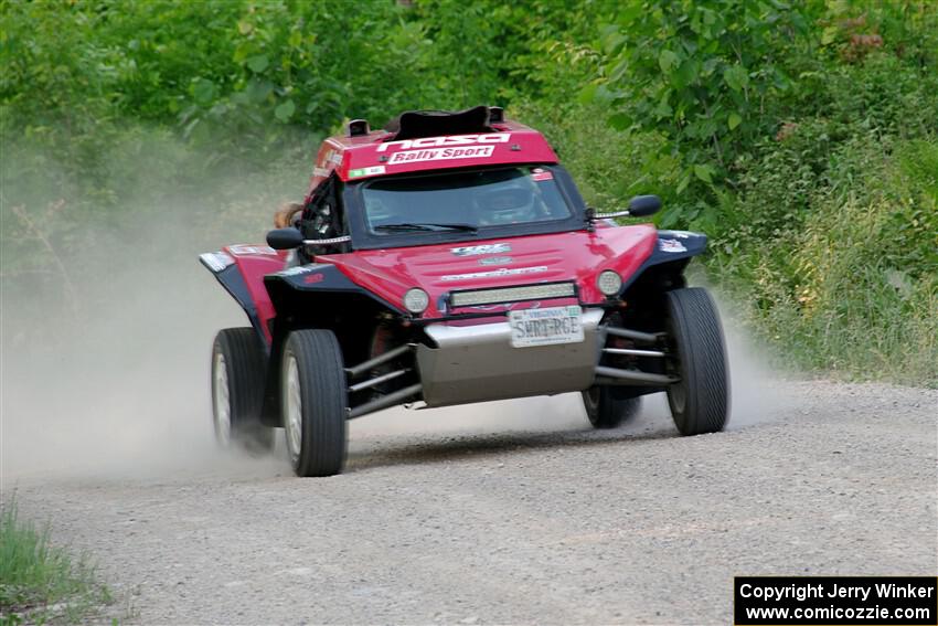 Sebastian Gomez Abero / Michelle Rogers Rage Comet R200T on SS5, Chainsaw Junction.