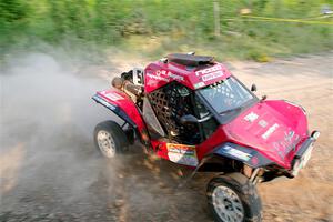 Sebastian Gomez Abero / Michelle Rogers Rage Comet R200T on SS5, Chainsaw Junction.