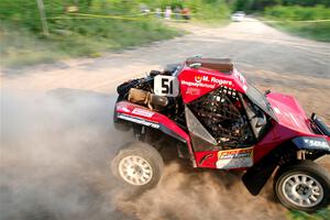 Sebastian Gomez Abero / Michelle Rogers Rage Comet R200T on SS5, Chainsaw Junction.