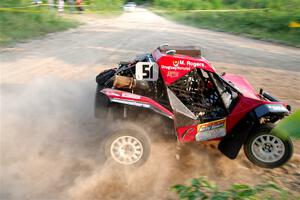 Sebastian Gomez Abero / Michelle Rogers Rage Comet R200T on SS5, Chainsaw Junction.