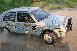 Mark Rokus / Mike Van Alphen VW GTI on SS5, Chainsaw Junction.