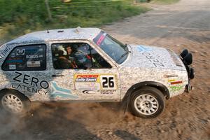 Mark Rokus / Mike Van Alphen VW GTI on SS5, Chainsaw Junction.