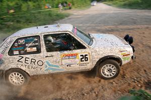 Mark Rokus / Mike Van Alphen VW GTI on SS5, Chainsaw Junction.