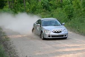 Derek Denti / Josh Remmetter Acura RSX on SS5, Chainsaw Junction.