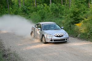 Derek Denti / Josh Remmetter Acura RSX on SS5, Chainsaw Junction.