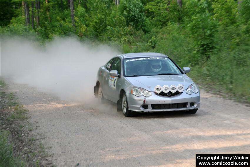 Derek Denti / Josh Remmetter Acura RSX on SS5, Chainsaw Junction.