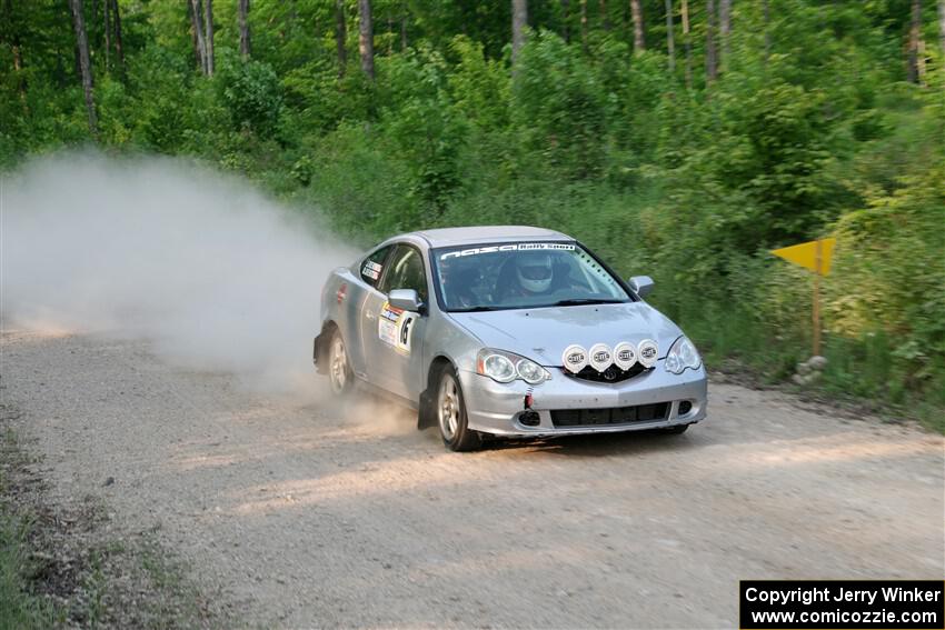 Derek Denti / Josh Remmetter Acura RSX on SS5, Chainsaw Junction.