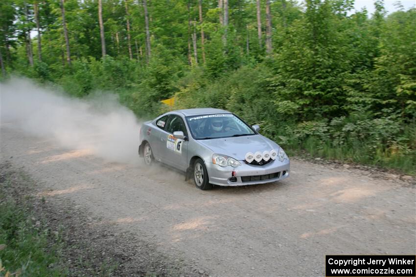 Derek Denti / Josh Remmetter Acura RSX on SS5, Chainsaw Junction.