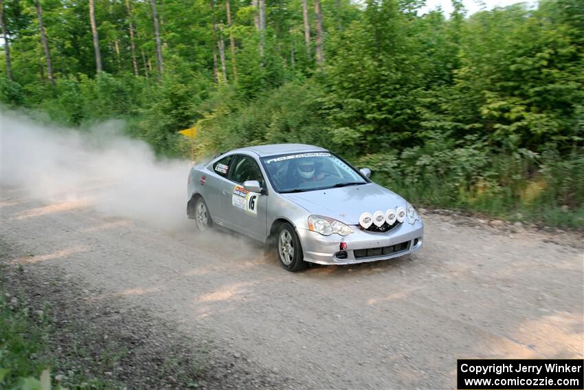 Derek Denti / Josh Remmetter Acura RSX on SS5, Chainsaw Junction.