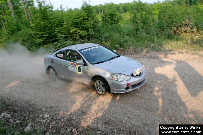 Derek Denti / Josh Remmetter Acura RSX on SS5, Chainsaw Junction.