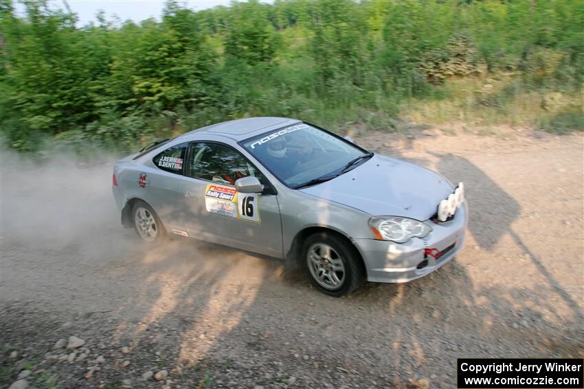 Derek Denti / Josh Remmetter Acura RSX on SS5, Chainsaw Junction.