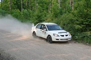 Andrew Bockheim / Salvatore LoPresti Mitsubishi Lancer on SS5, Chainsaw Junction.