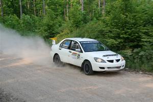 Andrew Bockheim / Salvatore LoPresti Mitsubishi Lancer on SS5, Chainsaw Junction.