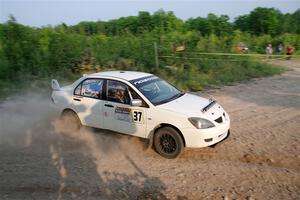 Andrew Bockheim / Salvatore LoPresti Mitsubishi Lancer on SS5, Chainsaw Junction.