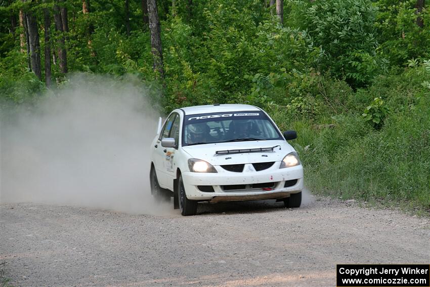 Andrew Bockheim / Salvatore LoPresti Mitsubishi Lancer on SS5, Chainsaw Junction.