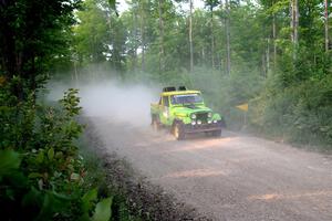 Mike Purzycki / Matt Wernette Jeep Scrambler on SS5, Chainsaw Junction.