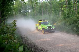 Mike Purzycki / Matt Wernette Jeep Scrambler on SS5, Chainsaw Junction.