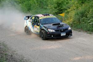 Matt James / Jackie James Subaru Impreza on SS5, Chainsaw Junction.