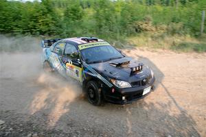 Matt James / Jackie James Subaru Impreza on SS5, Chainsaw Junction.