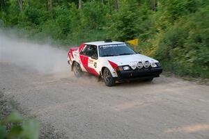 Eric Anderson / Taylor Haelterman Toyota Celica GTS on SS5, Chainsaw Junction.