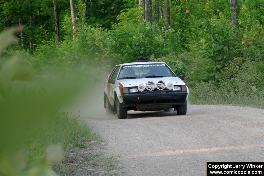 Eric Anderson / Taylor Haelterman Toyota Celica GTS on SS5, Chainsaw Junction.