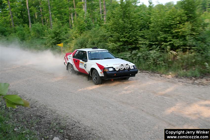 Eric Anderson / Taylor Haelterman Toyota Celica GTS on SS5, Chainsaw Junction.