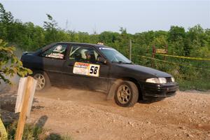 Jacob Kennedy / James Smith Ford Escort GT on SS5, Chainsaw Junction.