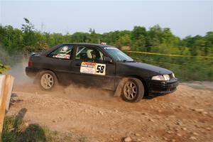 Jacob Kennedy / James Smith Ford Escort GT on SS5, Chainsaw Junction.