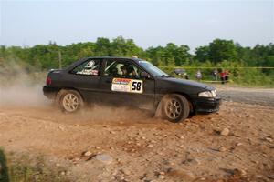 Jacob Kennedy / James Smith Ford Escort GT on SS5, Chainsaw Junction.