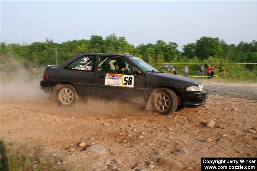 Jacob Kennedy / James Smith Ford Escort GT on SS5, Chainsaw Junction.