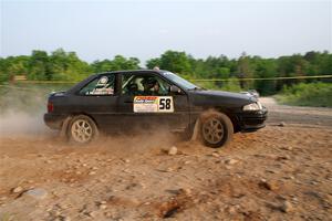 Jacob Kennedy / James Smith Ford Escort GT on SS5, Chainsaw Junction.