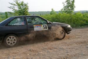 Jacob Kennedy / James Smith Ford Escort GT on SS5, Chainsaw Junction.