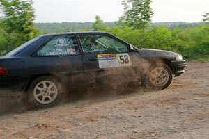 Jacob Kennedy / James Smith Ford Escort GT on SS5, Chainsaw Junction.