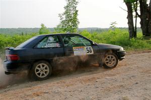 Jacob Kennedy / James Smith Ford Escort GT on SS5, Chainsaw Junction.