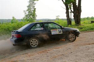 Jacob Kennedy / James Smith Ford Escort GT on SS5, Chainsaw Junction.